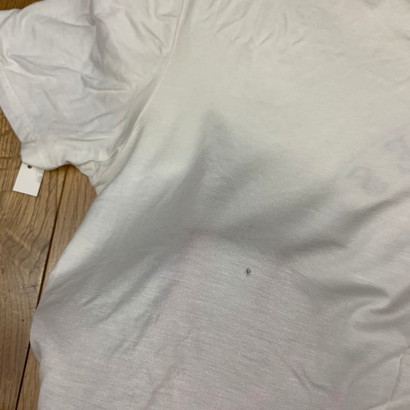 Fifth Sun Happiness Drapey Graphic Skull T-Shirt - Picture 5 of 8